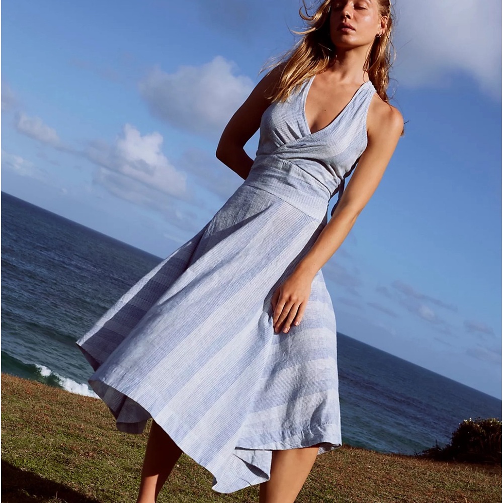 Free People Dress in Light Blue. Still selling on their website for $108.